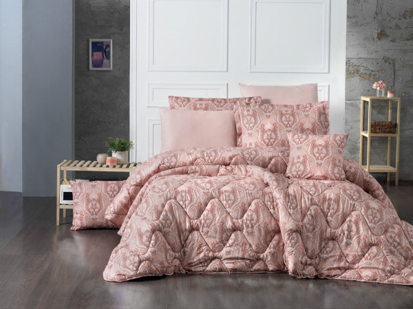 pink duvet cover set ranforce