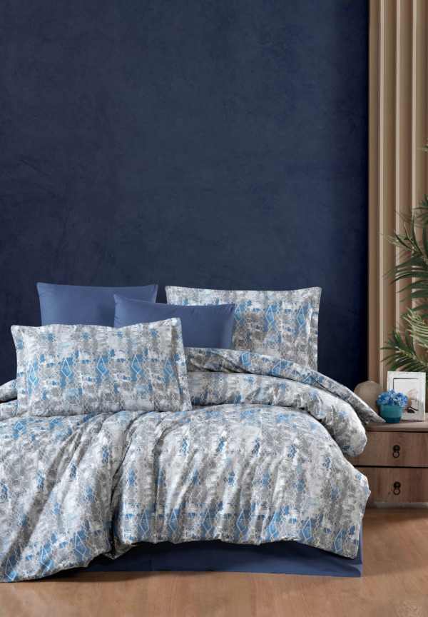 duvet covers ranforce turkey blue